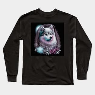 Spiritual Pomsky Long Sleeve T-Shirt